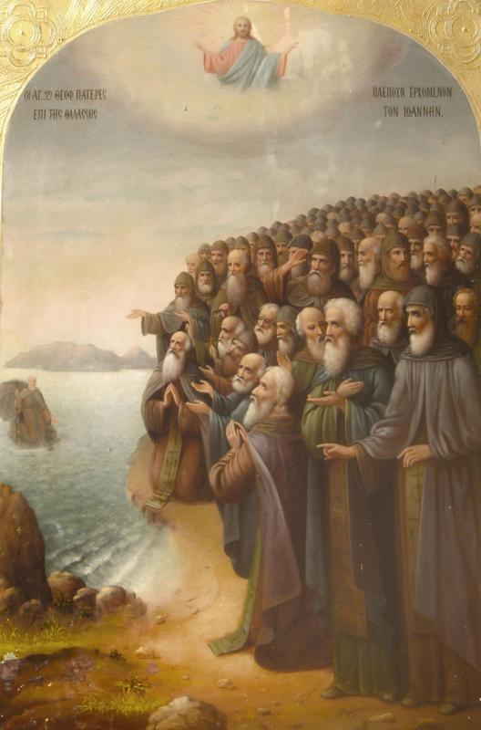 Ο βίος του Αγίου Ιωάννου Ερημίτου & των 98 Πατέρων